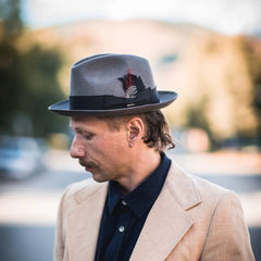 Scala Wool Felt Fedora- Uptown