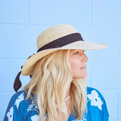 Scala Straw Big Brim- Amelia