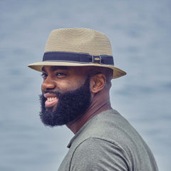 Scala Straw Fedora- Wyatt