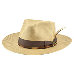 Biltmore Straw Fedora- Sweeney