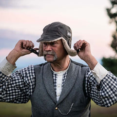 Dorfman Cotton Cap- Snowy River