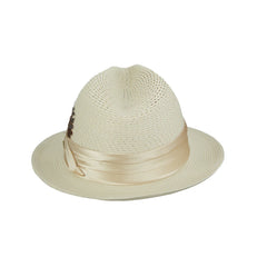 Stacy Adams Straw Fedora- Dublin