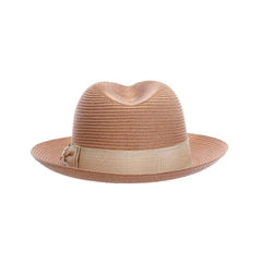Stacy Adams Straw Fedora- Moore
