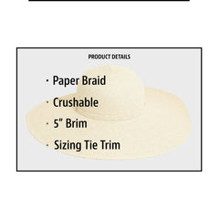 Scala Straw Big Brim- Newport