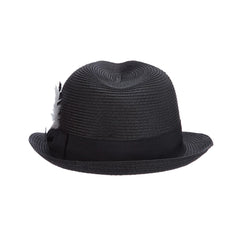 Stacy Adams Straw Fedora- Belmont