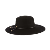 Scala Wool Felt Boater- Adelle