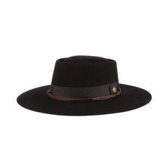 Biltmore Wool Felt Boater- Bohemian