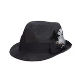 Stacy Adams Straw Fedora- Belmont