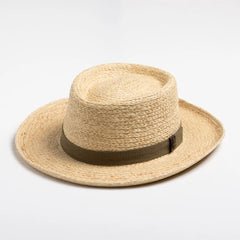 Straw Gambler Driver Hat