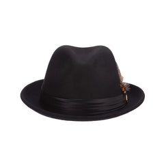 Stacy Adams Wool Felt Fedora- Newark