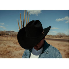 Larry Mahan Fur Felt Western- 5X Dorado