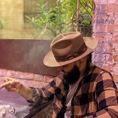 Biltmore Wool Felt Fedora- Slicker