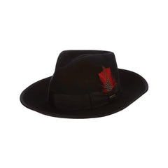 Scala Wool Felt Fedora- Zoot
