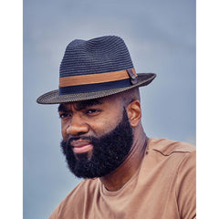 Scala Straw Fedora- York