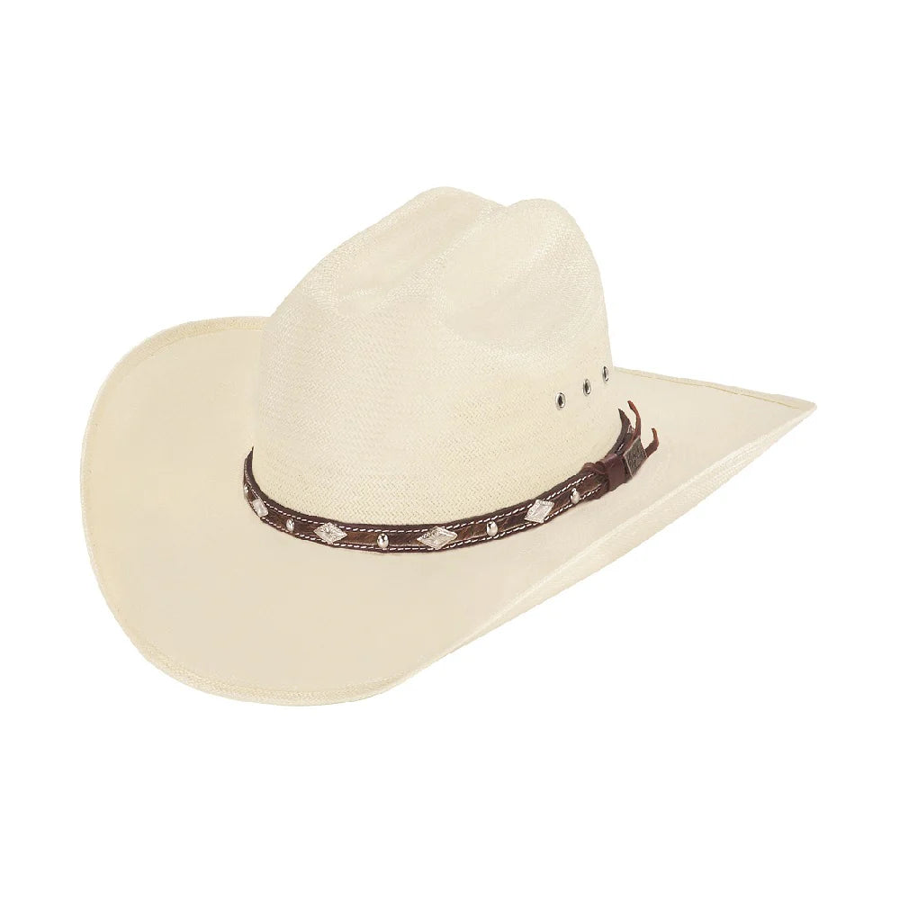 Larry Mahan Straw Western- 10X Brindle