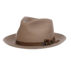Biltmore Straw Fedora- Aviator