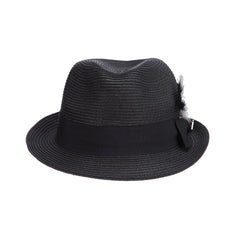 Stacy Adams Straw Fedora- Belmont