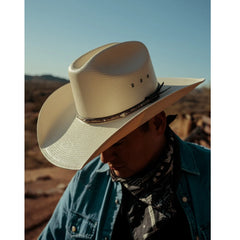 Larry Mahan Straw Western- 10X Brindle