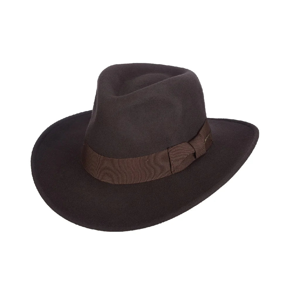 Indiana Jones Wool Felt Fedora- Katanga