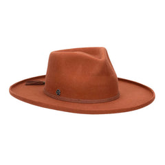 Biltmore Wool Felt Fedora- Rebel Heart
