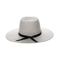 Biltmore Straw Fedora- Fine Line