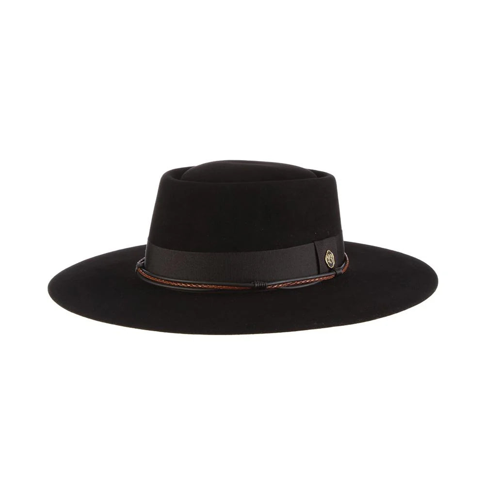 Biltmore Wool Felt Boater- Bohemian