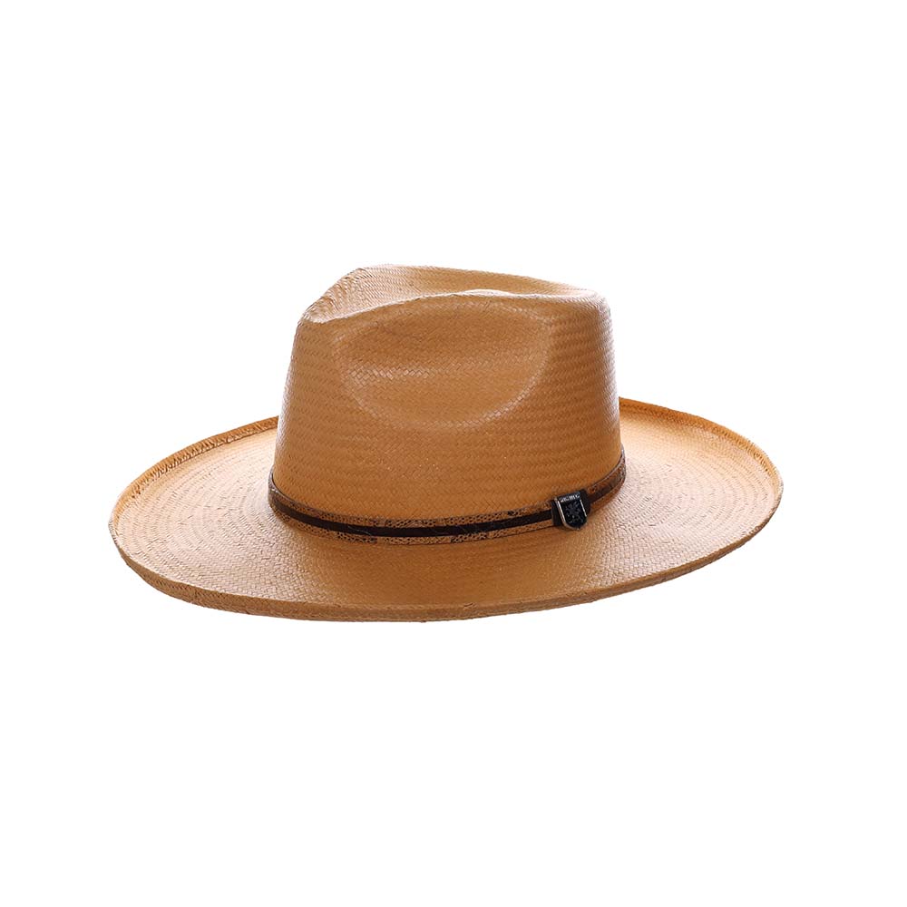 Stacy Adams Straw Fedora- Milano