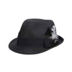 Stacy Adams Straw Fedora- Belmont