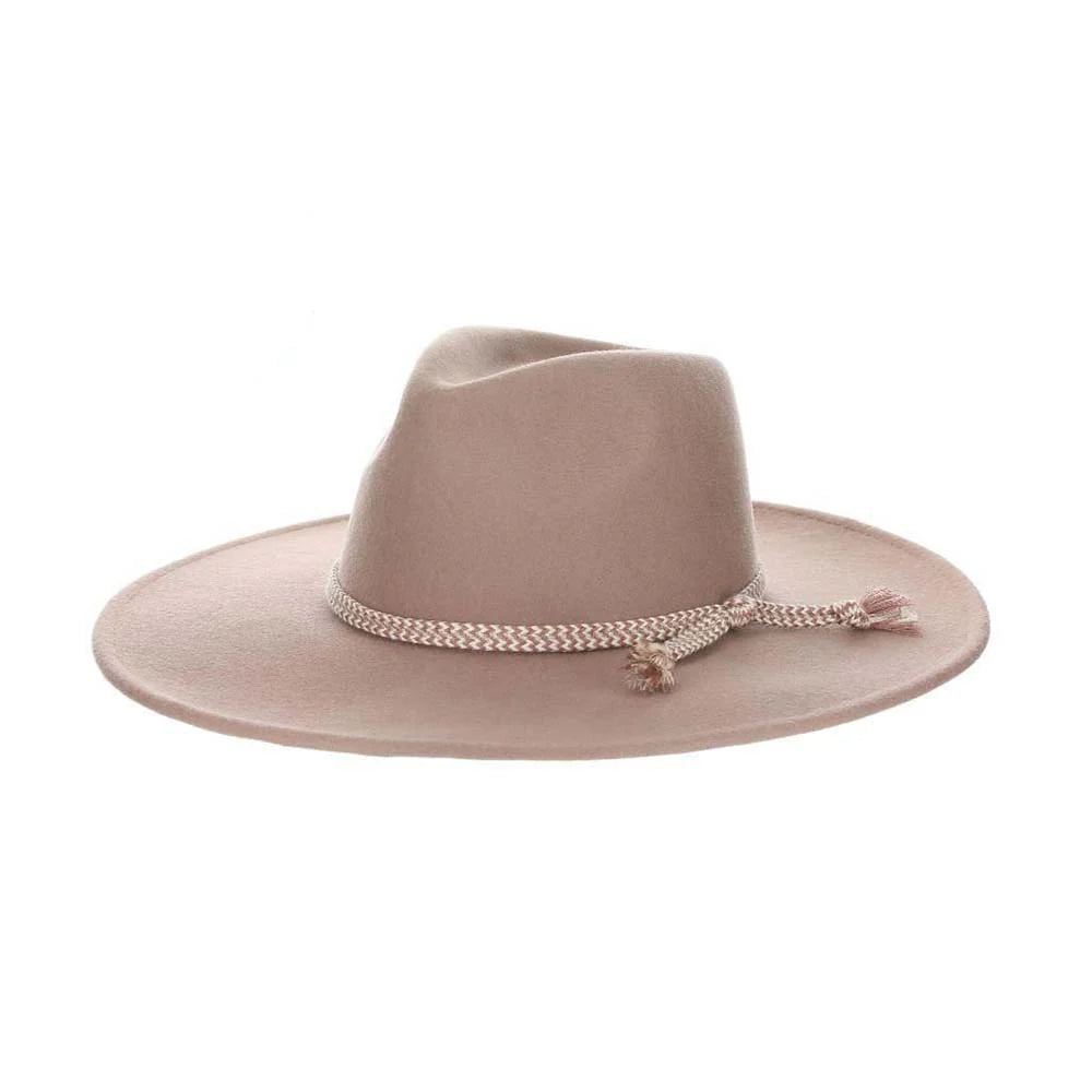 Scala Wool Felt Fedora- Camille