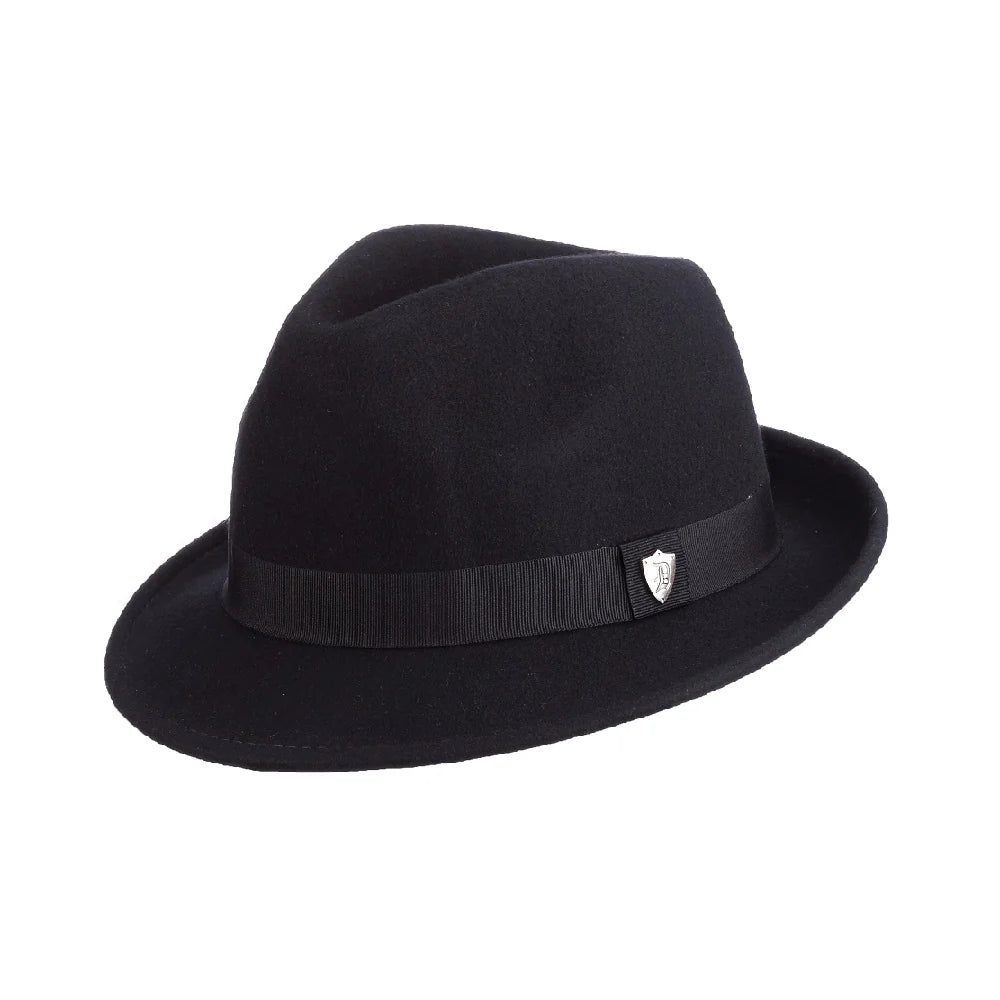 Scala Wool Felt Fedora- Fremont